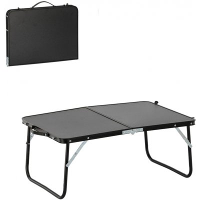 Garden Line Skládací kempingový turistický stůl Komo 60 cm mat černý – Hledejceny.cz