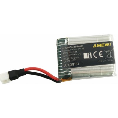 Amewi Trade GmbH LiPo baterie 1S 3,7V 500mAh 25C JST-Molex – Zbozi.Blesk.cz