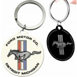 Přívěsek na klíče Ford Mustang Detroit Michigan – Zboží Dáma