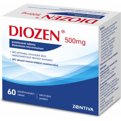 DIOZEN POR 500MG TBL FLM 60 – Zboží Dáma