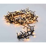 HOMESTYLING Vánoční světelný řetěz teplá bílá 500 LED 10 m – Hledejceny.cz