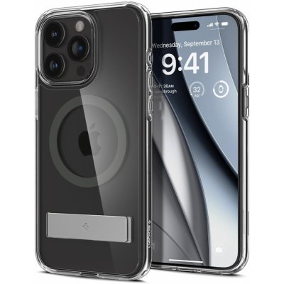 Pouzdro Spigen Ultra Hybrid S MagSafe Graphite iPhone 15 Pro Max