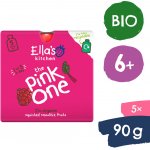 Ella's Kitchen BIO PINK ONE ovocné smoothie s dračím ovocem 5 x 90 g – Zboží Dáma