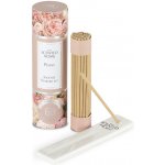 Ashleigh & Burwood Sada vonných tyčinek mini s keramickým stojanem PEONY 12 cm – Hledejceny.cz