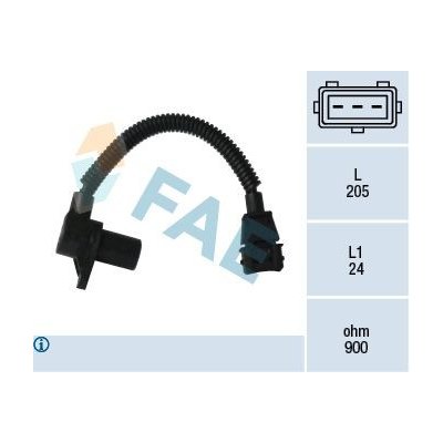 Generátor impulsů, klikový hřídel FAE 79355 – Hledejceny.cz