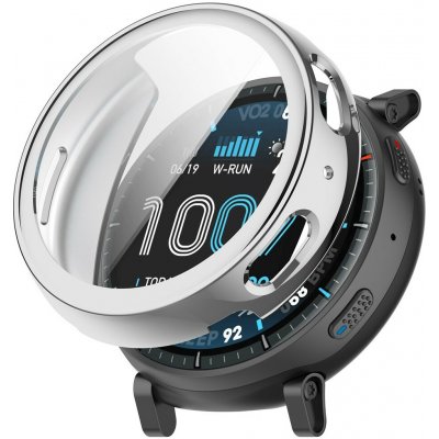 VSECHNONAMOBIL 133762 TPU FULL COVER Kryt pro Amazfit Active Max stříbrný – Zboží Živě