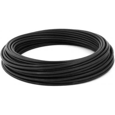 DQ-PP ocelové lano pozinkované v PVC 2/4mm černé