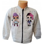 Eplusm dívčí mikina L.O.L. na zip šedá – Hledejceny.cz