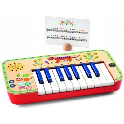 Djeco Dětský syntezátor Piano Hudební nástroj Tygr – Hledejceny.cz