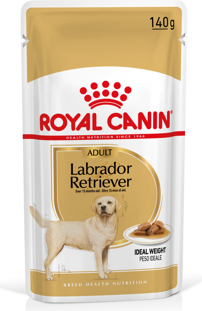 Royal Canin Breed Labrador Retriever Adult v omáčce 40 x 140 g