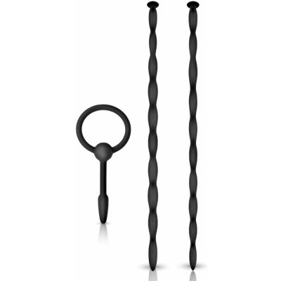 NMC Knot-Knot 3in1 Silicone Urethral Sounding Kit II Black – Zboží Dáma