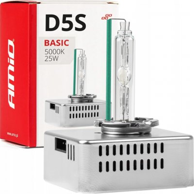 AMiO Xenonová výbojka D5S 25W 5000K AMiO BASIC – Hledejceny.cz