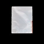 Euroobaly s barevnou hranou - červená, transparetní, A4, 105 mikronů, ESSELTE - 100ks – Zboží Živě