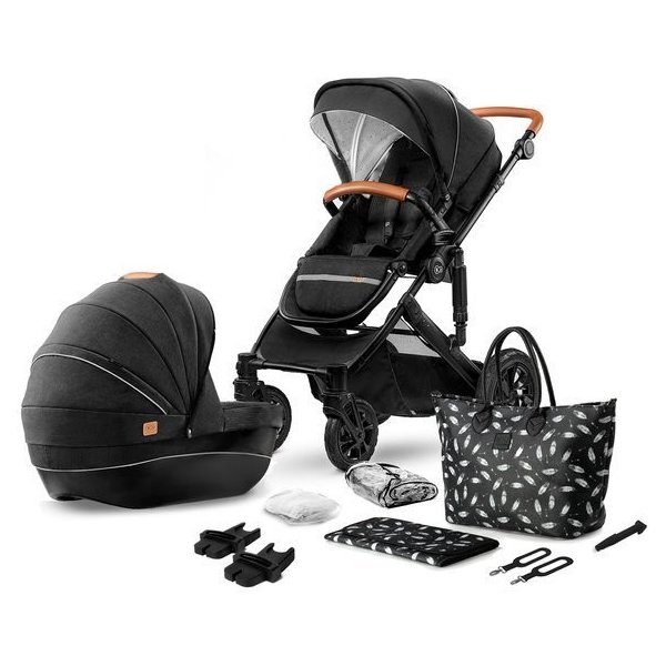 Kinderkraft Prime Kombinovaný 2v1 + Taška Mommy Bag Black 2022 od 13 799 Kč  - Heureka.cz