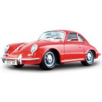 Bburago Porsche 356b Vyhlásí Coupe 1961 červená 1:24 – Zbozi.Blesk.cz