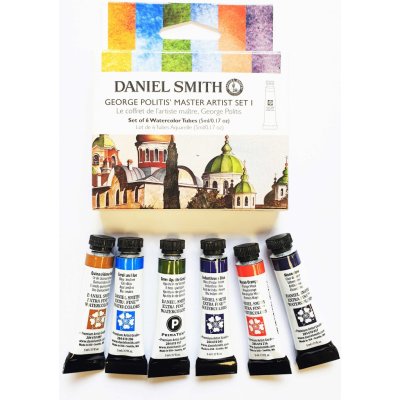 Daniel Smith akvarelové barvy sada George Politis 6x5 ml – Hledejceny.cz