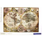 Clementoni 33531 Stará mapa 3000 dílků – Sleviste.cz