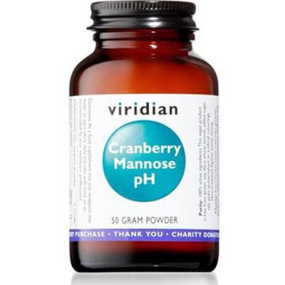 Viridian Cranberry Mannose pH 50 g – Hledejceny.cz