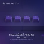 Dark Project ALU Celestial DPKB_CELESTIAL_87_ANSI – Zboží Živě