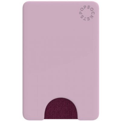 Pouzdro PopSockets PopWallet Blush růžové, na karty/vizitky apod., růžové – Zboží Mobilmania