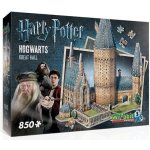 Wrebbit 3D puzzle Harry Potter Bradavice Velká síň 850 ks – Zboží Dáma