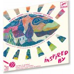 Djeco Inspirováno Van Goghem vyškrabávací obrázky – Zboží Dáma