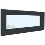 KNIPPING Plastové okno - 70 AD, 1200x500 mm, S, antracit Sklo: čiré, Barva, imitace: antracit/bílá (jednostranně) – Sleviste.cz