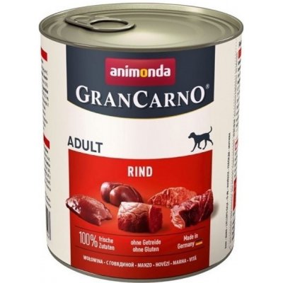 Animonda Gran Carno Adult hovězí & jelen & jablka 0,8 kg – Zboží Mobilmania