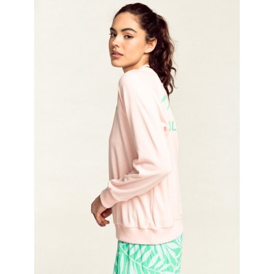 Billabong OFF THE BEACH PALE PINK dámská mikina přes hlavu – Zboží Mobilmania