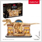 CubicFun 3D puzzle Natural Museum: Tyranosaurus Rex svítící 262 ks – Hledejceny.cz