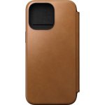 Pouzdro Nomad Modern Leather Folio English Tan iPhone 15 Pro Max – Sleviste.cz