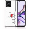 Pouzdro a kryt na mobilní telefon Motorola PROTEMIO MY ART Kryt s vánočním designem Motorola Moto G14 HOHOHO (073) 75530