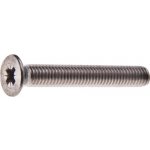 Šroub metrický M6x80 PH, zapuštěná hlava, nerez A2, 4ks – Hledejceny.cz