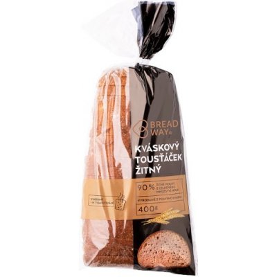 Breadway Kváskový Chléb žitný 400 g