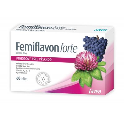 Favea Femiflavon Forte 60 tablet – Hledejceny.cz