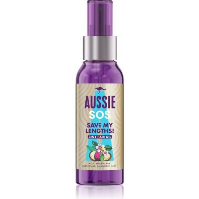 Aussie SOS Save My Lengths! Olej na vlasy 3v1 100 ml – Hledejceny.cz