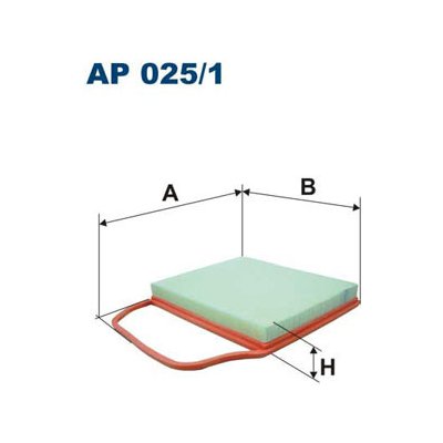 Vzduchový filtr FILTRON AP 025/1 – Hledejceny.cz