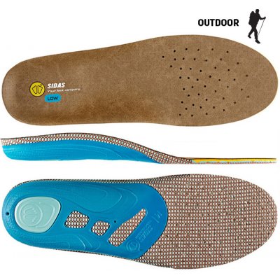 Sidas 3Feet Outdoor LOW Arch sportovní vložky