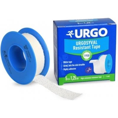 URGO SYVAL fixační textilní náplast bílá 5 m x 1, 25 cm – Zboží Mobilmania