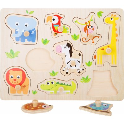 Small Foot Puzzle Zoologická zvířata – Hledejceny.cz