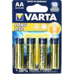 Varta Longlife AA 4 ks 4106101414 – Hledejceny.cz