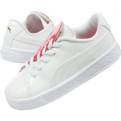 Puma Basket Crush Patent Baby Jr 369675 01 dětské boty – Zboží Mobilmania