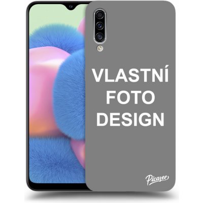 Pouzdro Picasee silikonové Samsung Galaxy A30s A307F - Vlastní design/motiv černé – Zboží Mobilmania