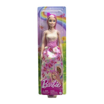 Barbie Pohádková princezna růžová HRR07