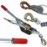 RUČNÍ LANOVÝ NAVIJÁK 2T 2xHÁK LANA 4,5mm 2,5m M80742 – Sleviste.cz