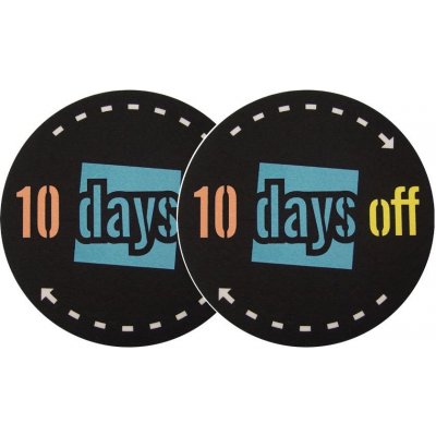 Zomo 2x Slipmats 10 Days Off – Zboží Živě