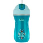 Chicco hrníček Sport termo s brčkem modrý 266 ml – Zbozi.Blesk.cz