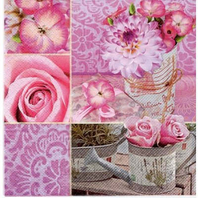 ubrousek 33x33 cm KOLÁŽ – Hledejceny.cz