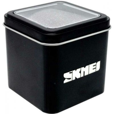 Skmei kovová dárková krabička na hodinky Černá SK-MTBOX – Zboží Dáma