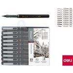 Deli liner 10 ks černý Dmast EC393 – Zboží Mobilmania